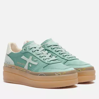 Женские кроссовки Premiata Micol 7440, цвет зелёный, размер 36 EU