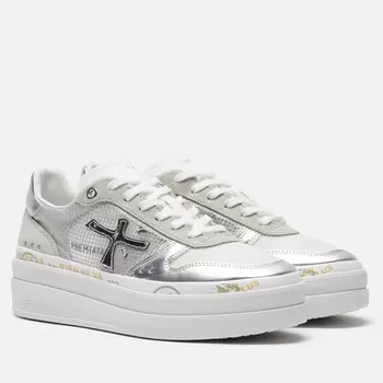 Женские кроссовки Premiata Micol 7446, цвет серебряный, размер 37 EU