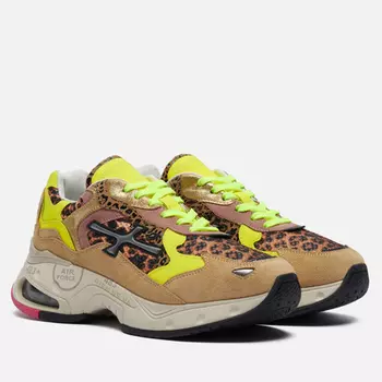 Женские кроссовки Premiata Sharky-d 365, цвет коричневый, размер 40 EU