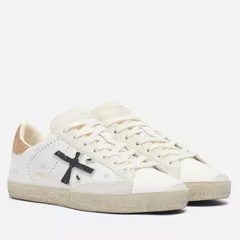 Женские кроссовки Premiata Steven-d 6664, цвет белый, размер 37 EU