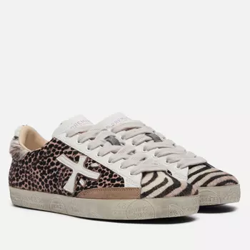 Женские кроссовки Premiata Steven-d 6935, цвет коричневый, размер 38 EU