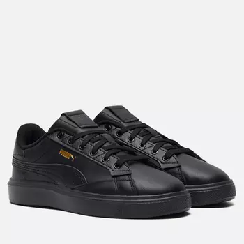 Женские кроссовки Puma Lajla Leather, цвет чёрный, размер 40.5 EU