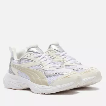 Женские кроссовки Puma Morphic Metallic, цвет бежевый, размер 40.5 EU