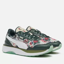 Женские кроссовки Puma x Liberty Cruise Rider NU, цвет зелёный, размер 37.5 EU