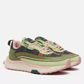 Женские кроссовки Puma x Liberty Wild Rider 2, цвет зелёный, размер 38.5 EU