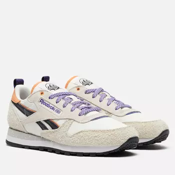 Женские кроссовки Reebok Classic Leather, цвет белый, размер 40 EU