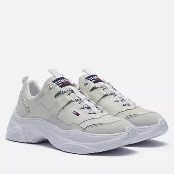 Женские кроссовки Tommy Jeans Lightweight Colour Pop Trainers, цвет белый, размер 37 EU
