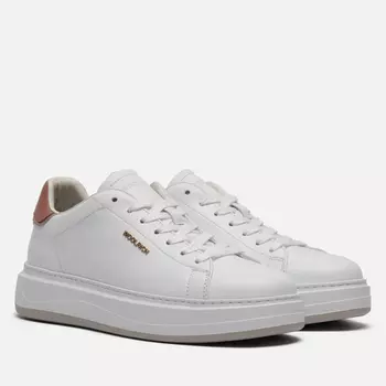 Женские кроссовки Woolrich Arrow Court Leather/Blubber, цвет белый, размер 38 EU