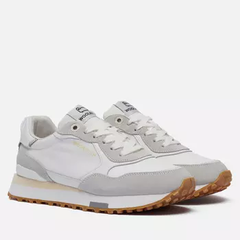 Женские кроссовки Woolrich Retro Suede, цвет белый, размер 37 EU