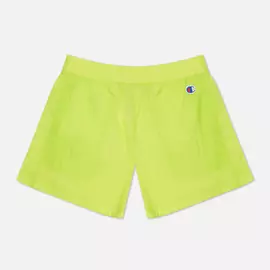 Женские шорты Champion Reverse Weave Tape Detail Track, цвет зелёный, размер S