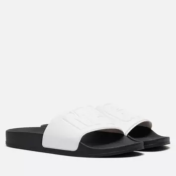 Женские сланцы MSGM Macrologo Slide, цвет белый, размер 40 EU