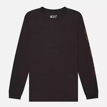 Женский лонгслив Carhartt Loose Fit Heavyweight Logo Sleeve Graphic, цвет фиолетовый, размер XS