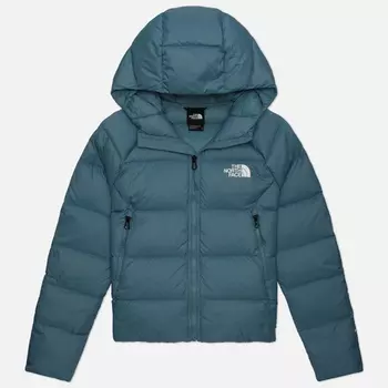 Женский пуховик The North Face Hyalite Down Hooded, цвет голубой, размер L