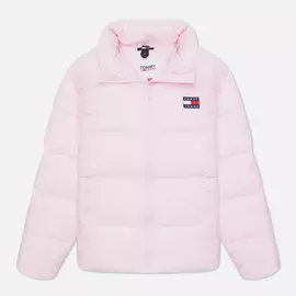Женский пуховик Tommy Jeans Modern Puffer, цвет розовый, размер XS