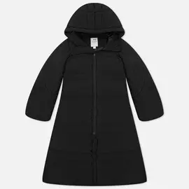 Женский пуховик Y-3 Classic Puffy Down Hoodie Coat, цвет чёрный, размер L