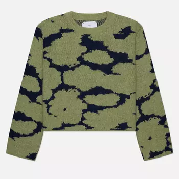 Женский свитер Edwin W' Gill, цвет зелёный, размер S