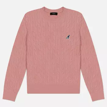 Женский свитер Kangol Classic Logo, цвет розовый, размер S