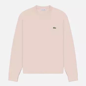 Женский свитер Lacoste Round Neck Organic, цвет розовый, размер 34