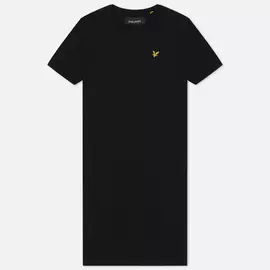Женское платье Lyle &amp; Scott Classic Crew Neck, цвет чёрный, размер L