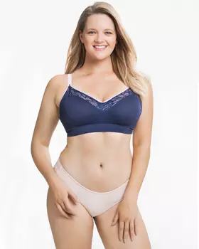 Бюстгальтер для дома и сна Cake Sugar Candy Lux Fuller Bra (Navy)
