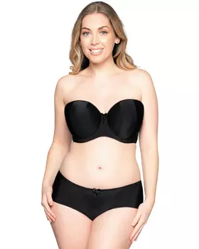Curvy Kate Luxe Strapless Bra (Black)
