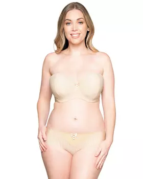 Curvy Kate Luxe Strapless Bra (Latte)