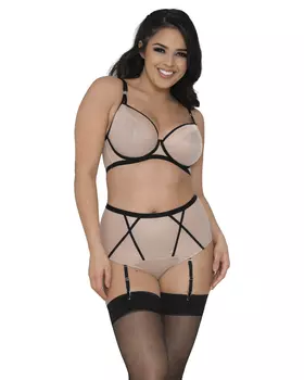 Curvy Kate Sparks Fly (Latte/Silver)