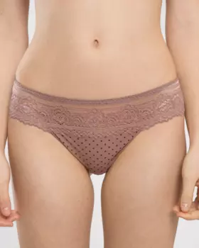Elixir Velvet Tanga Brief (Mocca)