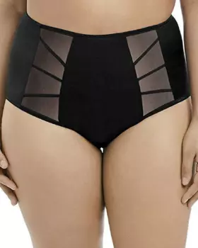 Elomi Sachi High Waist Brief (Black)