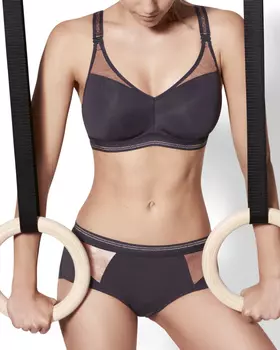 Empreinte Initiale Sport Bra (Intense Grey)