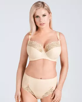 Nessa Celine soft Bra (Beige/Peach)