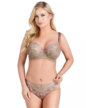 Nessa Juliette soft Bra (Beige/Pink)