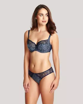 Panache Jasmine Bra (Animal Navy)