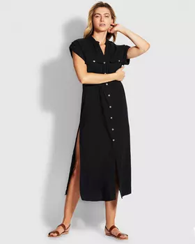 Платье Seafolly Gardenia Cover (Black)