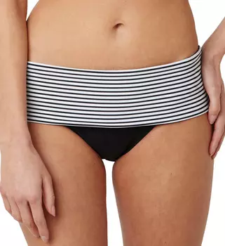 Плавки Anya Stripe Folded Swim Bottom