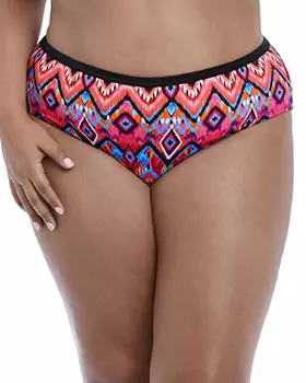 Плавки Elomi Tribe Vibe Flame Mid Rise Brief (Red)