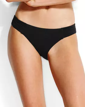 Плавки Seafolly Quilted Hipster (Black)