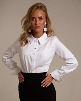 Рубашка NU.ME Basic (White)