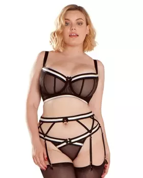 Scantilly Decadence Balcony Bra (Monochrome)