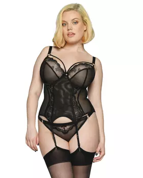 Scantilly Surrender Basque (Black)