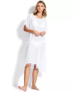 Туника Seafolly Midi Amnesia Kaftan (White)