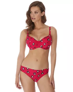 Верх купальника Freya Wildcat Sweetheart Padded Bikini Top (Red)