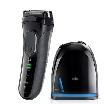 Электробритва Braun Series 3 ProSkin 3050cc Grey со станцией Clean&amp;Charge