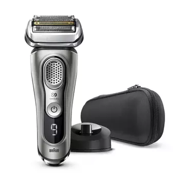 Электробритва Braun Series 9 9325s с зарядной станцией и тканевым футляром