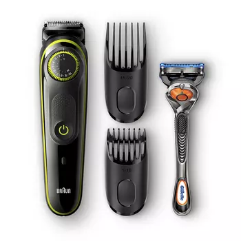 Триммер для бороды Braun BT3041 + Бритва Gillette