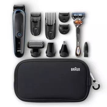 Триммер для стайлинга Braun MGK3980TS + Бритва Gillette