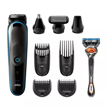 Триммер для стайлинга Braun MGK5280 + Бритва Gillette