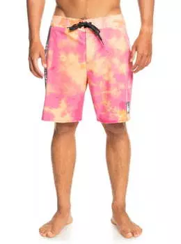 Бордшорты Quiksilver Surfsilk Acid Wash 18" Shocking Pink