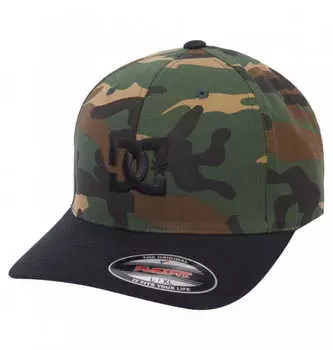 Детская Бейсболка Dc Cap Star Seasonal Camo / Black