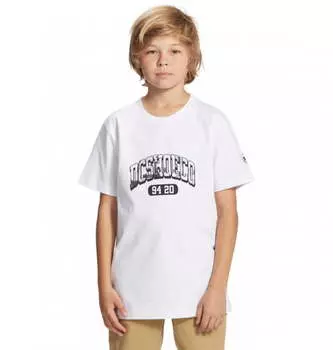 Детская Футболка DC SHOES Blabac Stacked White